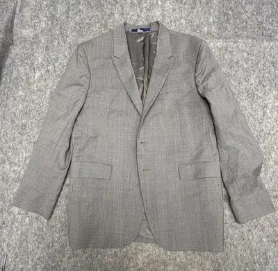 Paul Smith Men’s Gray Fine Check Plaid Gents Jacket Blazer Sport Coat 40? Read - Image 1 of 4