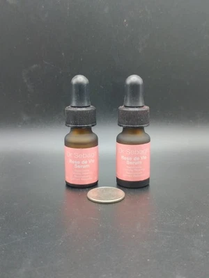 2x Dr Sebagh Rose de Vie Sérum Reabastecimento Calmante Reparo 0,17 FL OZ Viagem  - Imagem 1 de 4