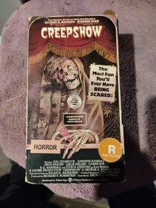 Creepshow VHS (1982, 1987) Warner Bros Laurel Horror Stephen King George Romero - Picture 1 of 3