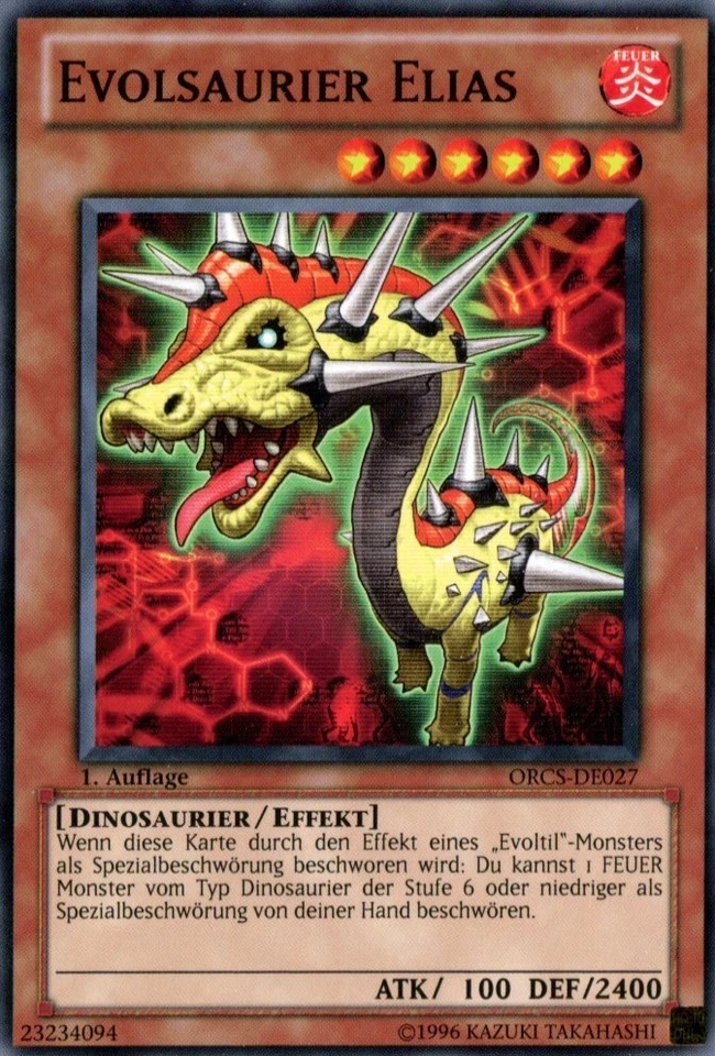 3x Evolsaurier Elias ORCS-DE027 Common - Bild 1 von 1