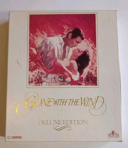 Gone With the Wind VHS Movie Video Boxed 2-Tape Set, Deluxe Edition Clark Gable - Picture 1 of 3