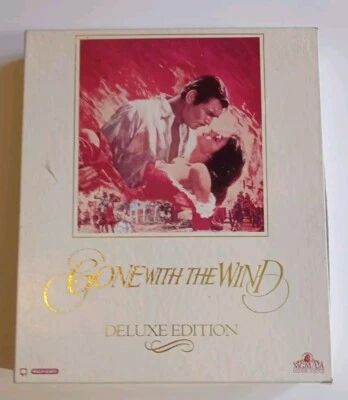 Gone With the Wind VHS Movie Video Boxed 2-Tape Set, Deluxe Edition Clark Gable  - Image 1 of 3