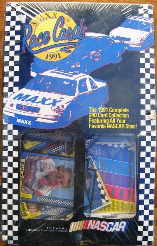 Maxx Race Cards Set 1991, Complete 240 Card Set Mint In Box, Unopened - Image 1 of 1