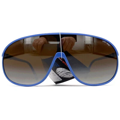 Nuevo de Lote Antiguo CEBE 1970 Gafas de Sol - Francia Años 90 - Grandes - ORIGINAL - Azul/Marrón Foto 1 de 4