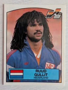 Figurina Sticker RUUD GULLIT N 227 NEDERLAND PANINI EURO 88 1988 - NEW - Foto 1 di 2
