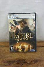 EMPIRE TOTAL WAR PC DVDP-ROM Games For Windows XP/VISTA 2 Disc With Manual