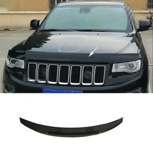 For Grand Cherokee 14-20 Front Bug Shield Hood Deflector Guard Bonnet Protector - Picture 1 of 5