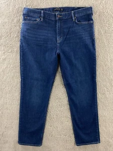 Banana Republic Slim Fit Stretch Jeans Herren 38x32 CoolMax Tapered Dark Wash Denim - Bild 1 von 14