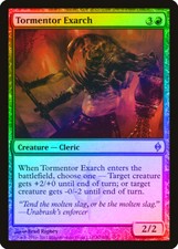 Tormentor Exarch FOIL New Phyrexia NM Red Uncommon MAGIC MTG CARD ABUGames
