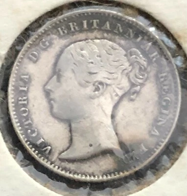1838 Great Britain Silver 4 Pence  * - Image 1 of 4