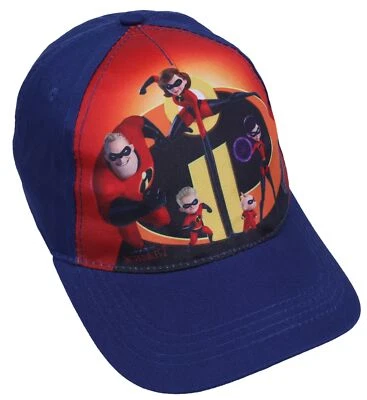 Casquette bleu marine orange Les Indestructibles 2 Disney - Photo 1/4