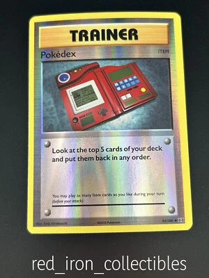 Pokedex 82/108 NM Reverse Holo Uncommon Trainer Item XY Evolutions Pokemon Card - Image 1 of 2