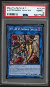 Yugioh! Xtra HERO Infernal Devicer BLC1-DE009 Secret Rare Limited Edition PSA 10 - Bild 1 von 2