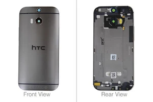 Genuine HTC One M8s Grey Laser Etching Rear / Battery Cover - 83H40034-01 - Picture 1 of 1
