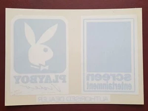 Playboy Video / Screen Entertainment Authorised Dealer - Window Sticker  #B14601 - Bild 1 von 1