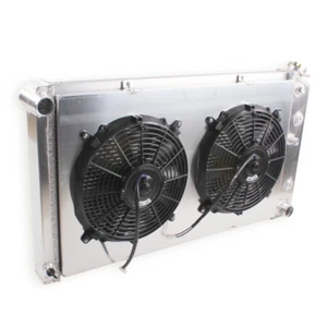 Ventiladores eléctricos de radiador CC161 para Chevelle GTO Cutlass Lemans 1968-1972 7,4 L 3 filas - Imagen 1 de 9