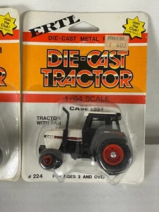 Ertl 1/64 Case 2594 Tractor with Cab, New on Card- Qty Available - Picture 1 of 3