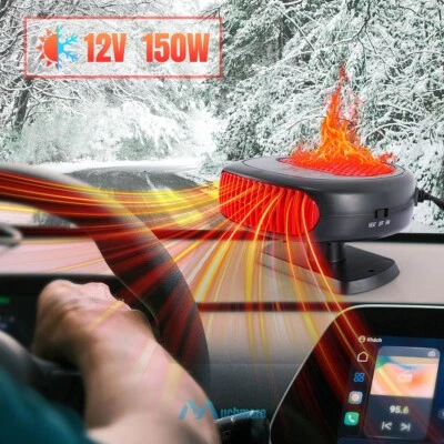 12V 150W Calentador Coche Dos Engranajes Parabrisas Descongelador Demister Purificador de Aire Foto 1 de 4