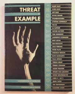 THREAT BY EXAMPLE A Documentation of Inspiration Martin Sprouse Book P/B LIMITED - Imagen 1 de 2