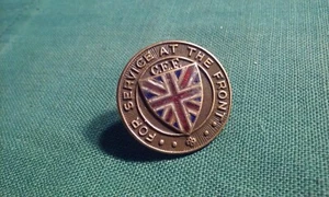 Canadian WWI For Service at the Front (#283045) Vintage Screw Back Lapel Pin - Picture 1 of 4