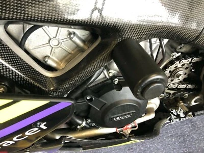 Aprilia RSV4-R 2009-2015 PROTECTOR DE SETAS CHOQUE DESLIZADOR KIT DE PROTECCIÓN CARRERA Foto 1 de 4