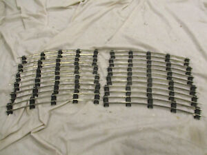 12  S GAUGE  ( american flyer  )  K-Line   curved track curved  sections  NICE