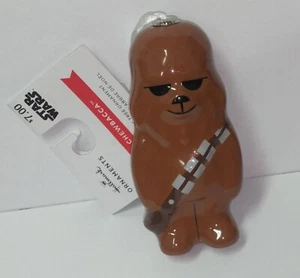Hallmark Disney Star Wars Chewbacca Decoupage Tree Ornament Free Shipping - Picture 1 of 5