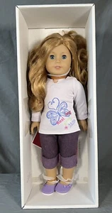 American Girl Create Your Own Doll  #33  Light Skin Curly Red Hair Blue Eyes NIB - Picture 1 of 14