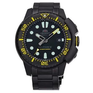 Orologio orient uomo automatico nero analogico watch da polso m-force diver - Imagen 1 de 2