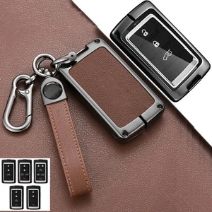 Zinc Alloy Remote key Fob Cover Case For Jeep Grand Cherokee Wagoneer 2021-2024 - 第 1 张/共 16 张