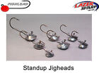 stand up jig heads in various sizes 10 pack lrf hrf pike perch fishing