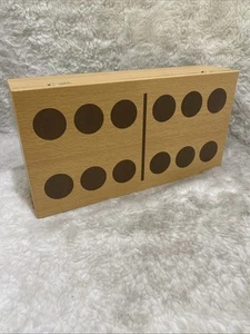 Mexican Train Complete Set w/ Double 12 Number Dominoes, Hub and Train Markers - Picture 1 of 6