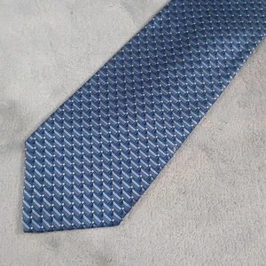Robert Talbott Best Of Class Silk Tie Blue Geometric - Picture 1 of 7