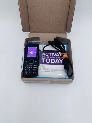 Virgin Mobile Assurance Wireless Small Basic Kyocera Jax S1360 Black Phone VGC - Image 1 of 4