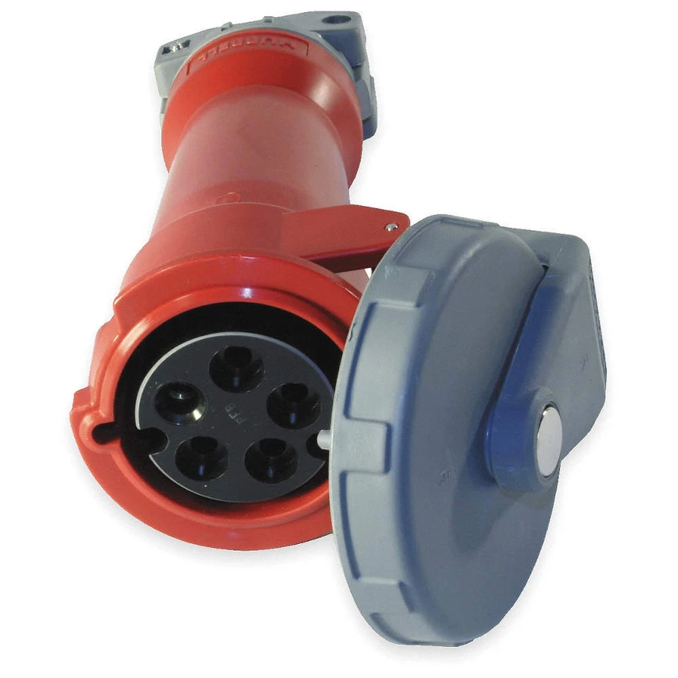 HUBBELL HBL530C7W WT Pn&Slv Connectr, 30 A, IEC; Vermelho, 4Pl 1VCR7 - Imagem 1 de 1