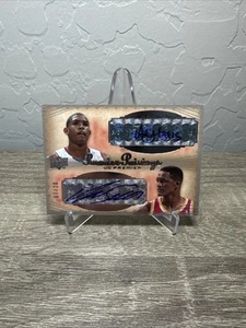 2007-08 UD Premier Dominique Wilkins Al Horford Premier accoppiamenti doppia auto /20 - Foto 1 di 1