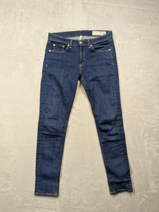 Rag & Bone Capri Skinny Jeans Damen 28 Zypressenblau Mid-Rise Made In USA - Bild 1 von 13