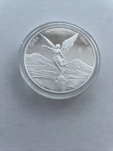 1oz .999 Silver Proof Libertad 2024 In Capsule - Picture 1 of 3