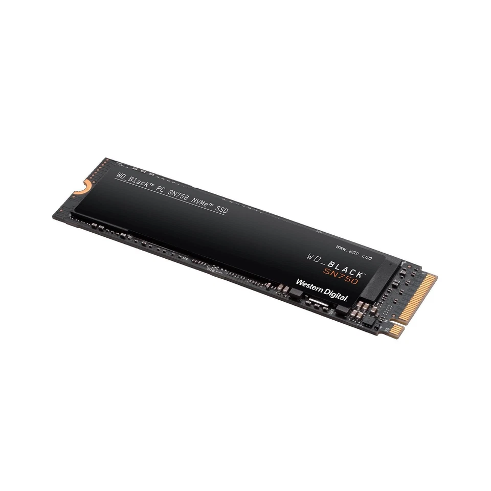 WD Black SN750 NVMe SSD 500GB, WDBRPG5000ANC-WRSN WD 500GB Black SN750 NVMe M... - Image 1 of 4