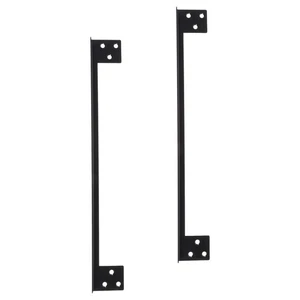 Protector de pestillo invisible 2 piezas placa de puerta herrajes cubierta protector de cerrojo - Imagen 1 de 12