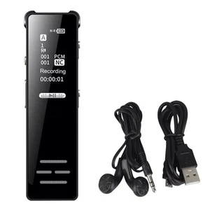 OLED HD Voice Recorder DSP 99.5% Fidelity Audio Recorder with 1200Min Capacity - Picture 1 of 12