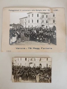 OV4 Lotto Fotografie 79 fanteria guerra italo turca verona - Foto 1 di 10