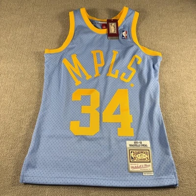 Los Angeles Lakers Jersey Mens Small NBA Basketball Shaquille O'Neal 34 - Image 1 of 4