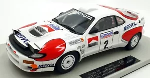Top Marques scala 1/18 TOP34B - Toyota Celica Turbo RAC Vincitore 1992 - Foto 1 di 5
