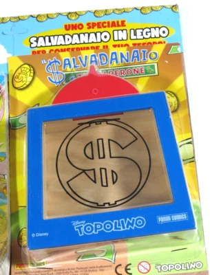 PRL) DISNEY TOPOLINO 3620 DEPOSITO SALVADANAIO ZIO PAPERONE UNCLE SCROOGE PICSOU - Immagine 1 di 4