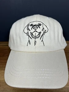 Gorra de béisbol sombrero bronceado cabeza de perro labrador negro bordado perro mamá da ajustable - Imagen 1 de 9