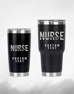 ENFERMERA ONCOLÓGICA | 20/30 OZ | VASO GRABADO | PERSONALIZADO | PERSONALIZACIÓN GRATUITA - Imagen 1 de 6