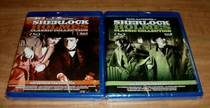 Sherlock Holmes Clasicos Coleccion Vol. 1-2 Nuevo Blu-Ray 14 Peliculas A-B-C - Imagen 1 de 4