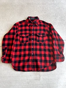 Vintage 80's Saks Fifth Avenue Buffalo Button Up Shirt - Picture 1 of 4