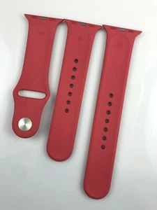 Original Apple watch Series 8 7 6 SE 5 4 3 2 Sport Band 38mm 40mm 41MM Camellia - Picture 1 of 12